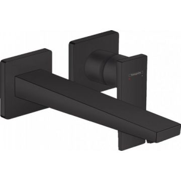 Baterie lavoar Hansgrohe Metropol 225 mm negru mat