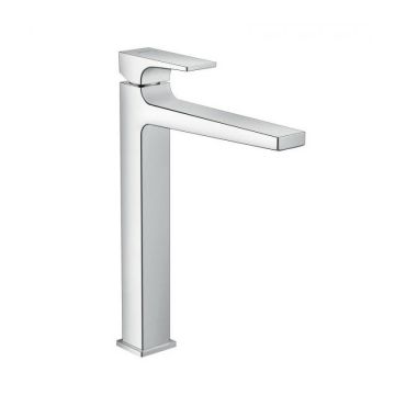 Baterie lavoar Hansgrohe Metropol 260, ventil push-open, pentru lavoar tip bol