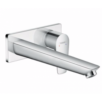 Baterie lavoar monocomanda Hansgrohe Talis E cu montaj incastrat si pipa 225 mm