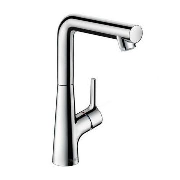 Baterie lavoar monocomanda Hansgrohe Talis S 210 cu ventil pop-up, pentru lavoar tip bol