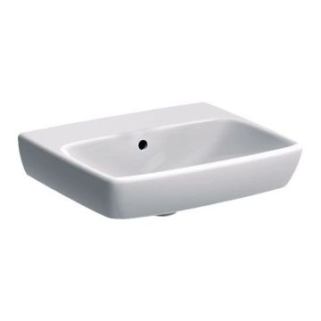 Lavoar Geberit Selnova Square 50x42xH17 cm fara orificiu baterie