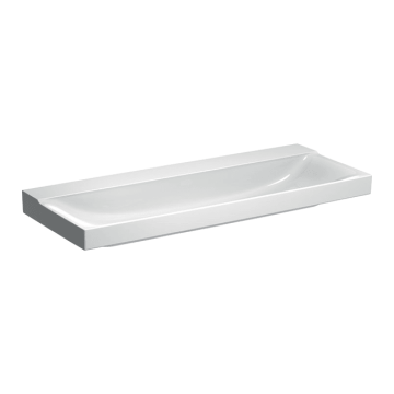 Lavoar Geberit Xeno² 120x48xH14 cm fara preaplin si fara orificiu robinet