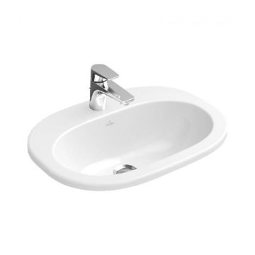 Lavoar incastrat Villeroy&Boch O.Novo 56x41 cm cu preaplin