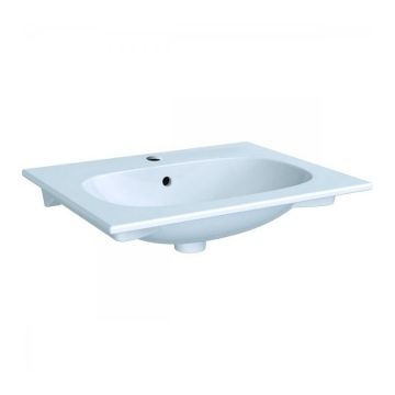 Lavoar pe mobilier Geberit Acanto 75x48xH17 cm