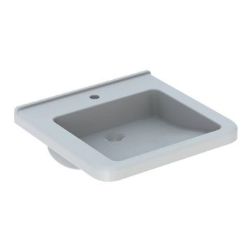 Lavoar suspendat Geberit Selnova Comfort Square 55x53xH16 cm fara preaplin