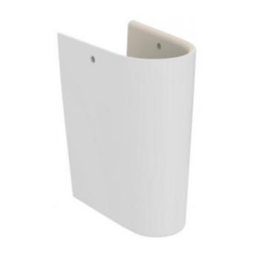 Semipicior mic pentru lavoar Ideal Standard Connect Air, Cube 40cm/Curve 45cm