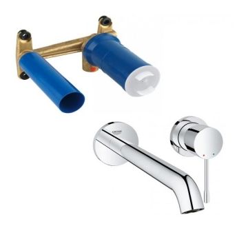 Set PROMO Grohe corp incastrat Eurostyle si baterie lavoar Essence