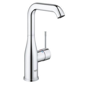 Baterie lavoar Grohe Essence New L cu ventil Push-Open crom