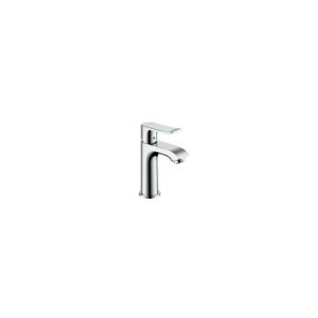 Baterie lavoar Hansgrohe Metris 100 crom lucios