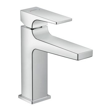 Baterie lavoar Hansgrohe Metropol 100 cu ventil Push-Open crom