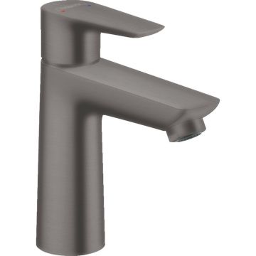 Baterie lavoar Hansgrohe Talis E 110 cu ventil Pop-Up negru - crom periat