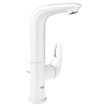 Baterie lavoar inalta Grohe Eurostyle New L alb maner loop