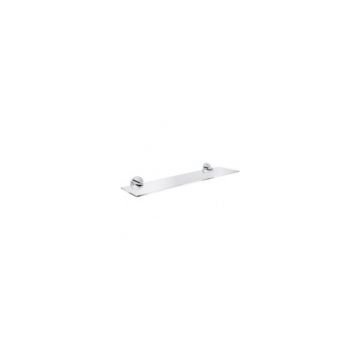 Etajera Grohe Essentials 530 mm sticla clara