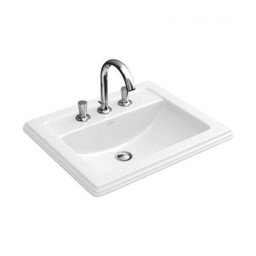 Lavoar incastrat Villeroy & Boch Hommage Ceramic Plus 63x52xH16,5 cm