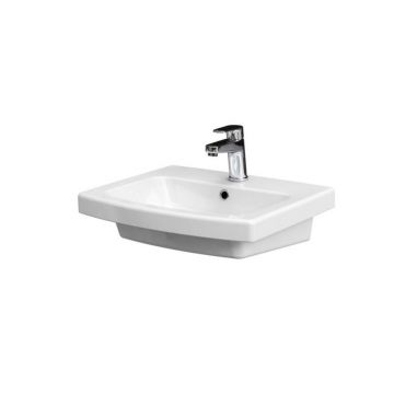 Lavoar pe mobilier Cersanit Easy 50x46 cm Lavoar pe mobilier Cersanit Easy 50x46 cm
