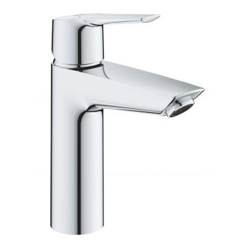 Baterie lavoar Grohe Start, marimea M, cartus ceramic, monocomanda, evacuare push to open, crom - 23575002