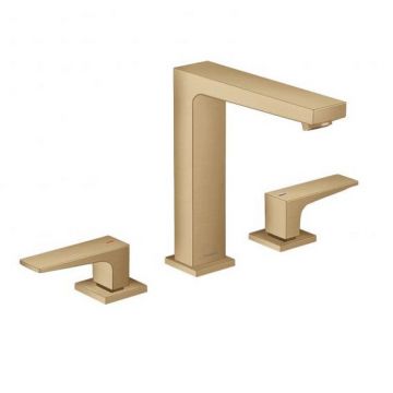 Baterie lavoar Hansgrohe Metropol bronz satinat