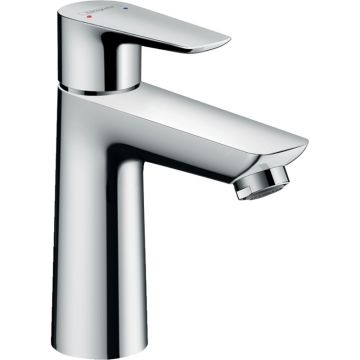 Baterie stativa de lavoar Hansgrohe Talis E cu ventil Crom