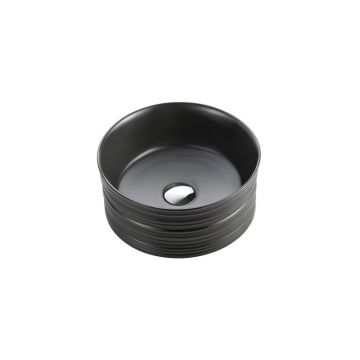 Lavoar Fluminia My Black Circle rotund negru mat Lavoar Fluminia My Black Circle rotund negru mat