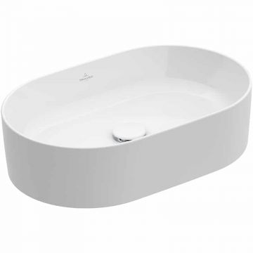 Lavoar pe blat Villeroy & Boch Collaro 56 cm Alb