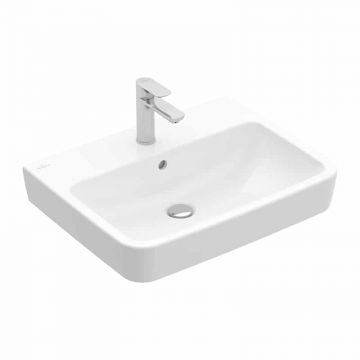 Lavoar suspendat dreptunghiular Villeroy & Boch O.Novo 55 cm alb