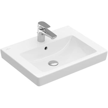 Lavoar Villeroy & Boch Subway 2.0 55x44 cm montare pe mobilier alb