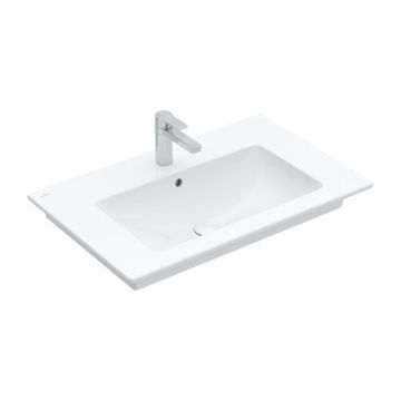 Lavoar Villeroy & Boch Venticello 80x50cm montare pe mobilier Alb Alpin