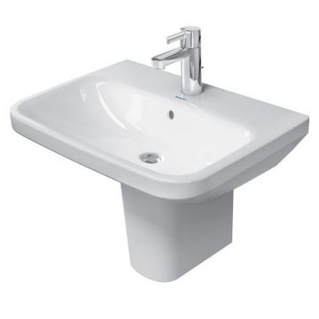 Set lavoar Duravit Durastyle 60cm si semipicior alb