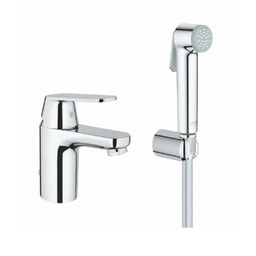 Baterie lavoar Grohe Eurosmart Cosmopolitan, marimea S, dus igienic, crom - 23125000