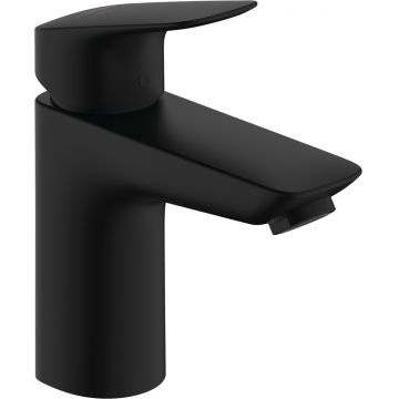 Baterie lavoar Hansgrohe Logis 100 CoolStart ventil pop-up negru mat