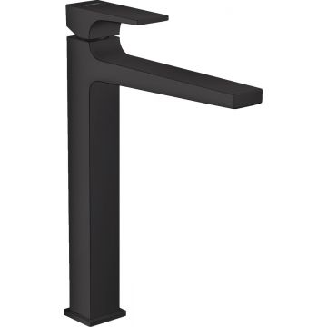 Baterie lavoar Hansgrohe Metropol 260, ventil push-open, negru mat - 32512670