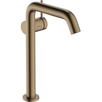 Baterie lavoar Hansgrohe Tecturis S 240 Fine CoolStart EcoSmart+ fara ventil pentru lavoar tip bol bronz periat