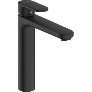 Baterie lavoar Hansgrohe Vernis Blend 190, ventil pop-up, negru mat - 71552670