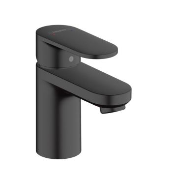 Baterie lavoar Hansgrohe Vernis Blend 70, ventil pop-up, negru mat - 71550670