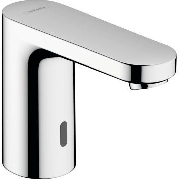 Baterie lavoar Hansgrohe Vernis Blend electronica, alimentare cu baterie, crom - 71502000