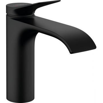 Baterie lavoar Hansgrohe Vivenis 110, ventil pop-up, negru mat - 75020670