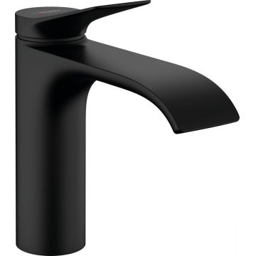 Baterie lavoar Hansgrohe Vivenis 110 ventil pop-up negru mat