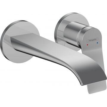 Baterie lavoar Hansgrohe Vivenis cu pipa 192 mm, montaj incastrat, crom - 75050000