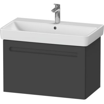 Dulap baza Duravit No.1 cu un sertar 74x42.6cm grafit mat décor