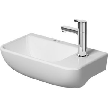 Lavoar asimetric Duravit ME by Starck 40x22cm fara preaplin orientare dreapta