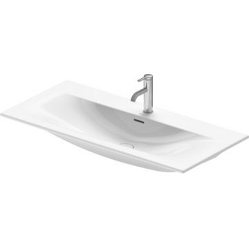 Lavoar Duravit Viu 103x49cm montare pe mobilier WonderGliss alb