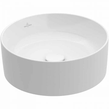 Lavoar pe blat Villeroy & Boch Collaro 40 cm alb