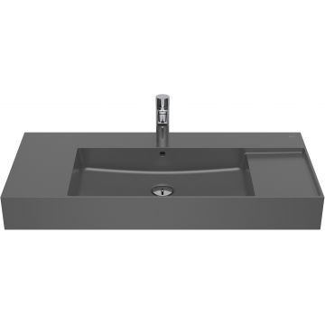 Lavoar Roca Inspira Square 1000x490mm montare pe mobilier onyx