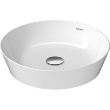 Lavoar rotund tip bol Duravit Cape Cod diametru 43cm alb