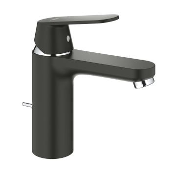 Baterie lavoar Grohe Eurosmart Cosmopolitan M ventil pop-up satin black