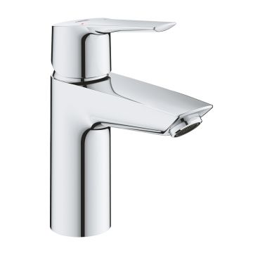 Baterie lavoar Grohe Start S ventil click-clack cartus SilkMove 28mm crom