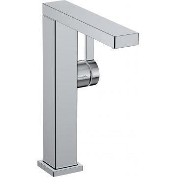 Baterie lavoar Hansgrohe Tecturis E 210 Fine pipa pivotanta CoolStart ventil click-clack crom