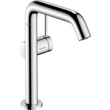 Baterie lavoar Hansgrohe Tecturis S 210 Fine pipa pivotanta CoolStart ventil click-clack crom