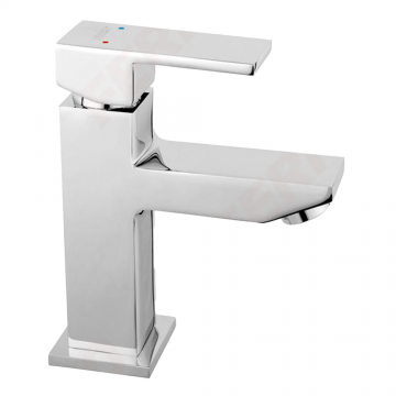 Baterie stativa pentru lavoar Ferro Zicco BZI2, monocomanda, crom