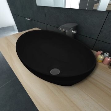 Chiuvetă baie ovală Negru